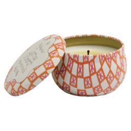 Rackhams Paddywax Tulip Range Tin Candle - 2oz - Orange - Cactus Flower - thumbnail 1