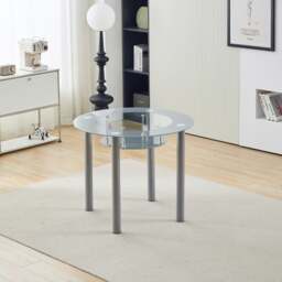 Rackhams Arona 5-Piece Dining Set - A Modern and Elegant Addition to Your Dining Room - 90cm Dining Set - thumbnail 2