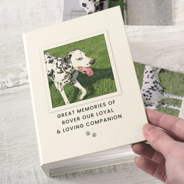 Rackhams Personalised Pet Photo Upload 6x4 Album - image 1