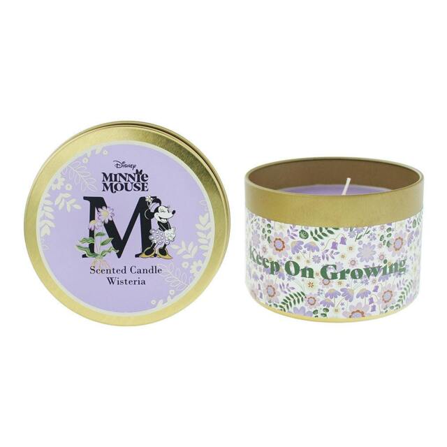 Rackhams Minnie Mouse Disney Minnie Mouse Wisteria Scented Candle 175g