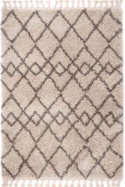 Rackhams Moroccan Style Rug – Cream Colour - 160X230 cm - image 1