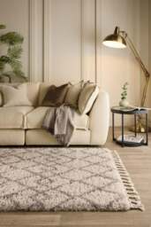 Rackhams Moroccan Style Rug – Cream Colour - 160X230 cm - thumbnail 4
