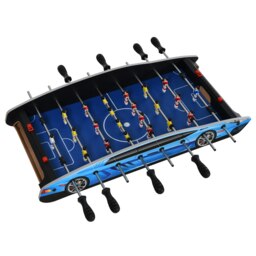 Rackhams 2ft Foosball Table Arcades Competition Sized for Kids, Adults, Indoor - Blue - MDF Board, Stainless Steel, PE, PP, ABS - 74.5Lx36.1Wx12Hcm - thumbnail 2