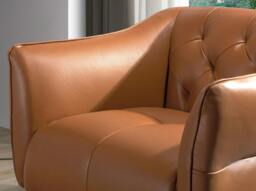 Rackhams Chester Armchair Brown Leather Earth Clay 5098 - Modern - Yes - No - thumbnail 5