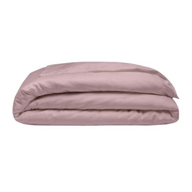 Rackhams 400 Thread Count Egyptian Cotton Oxford Duvet Cover - Blush - Single - Blush - 100% Egyptian Cotton - image 1