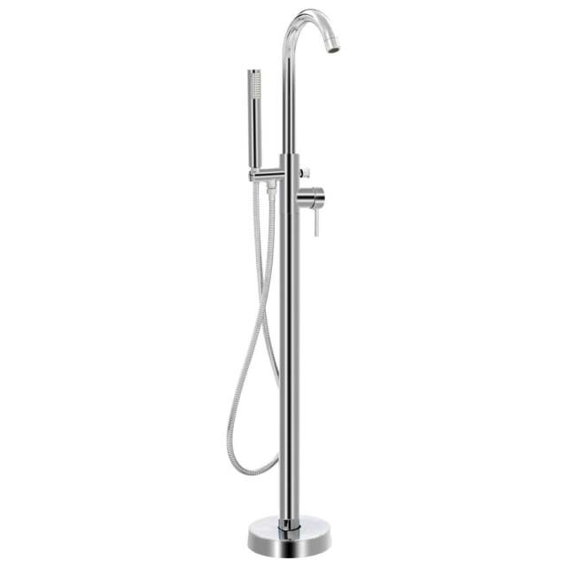 Rackhams Freestanding Bathtub Faucet Stainless Steel 118.5 cm