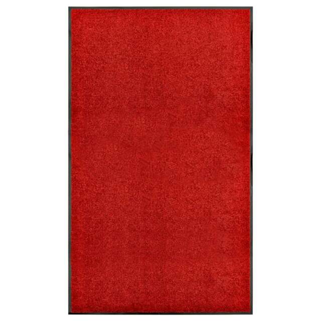 Rackhams Doormat Washable Red 90x150 cm
