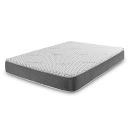 Rackhams Superior Cashmere All Foam Mattress - Plush Memory Foam Comfort - Dark Grey - 1 - 4ft Small Double Mattress (120cm x 190cm) - thumbnail 2