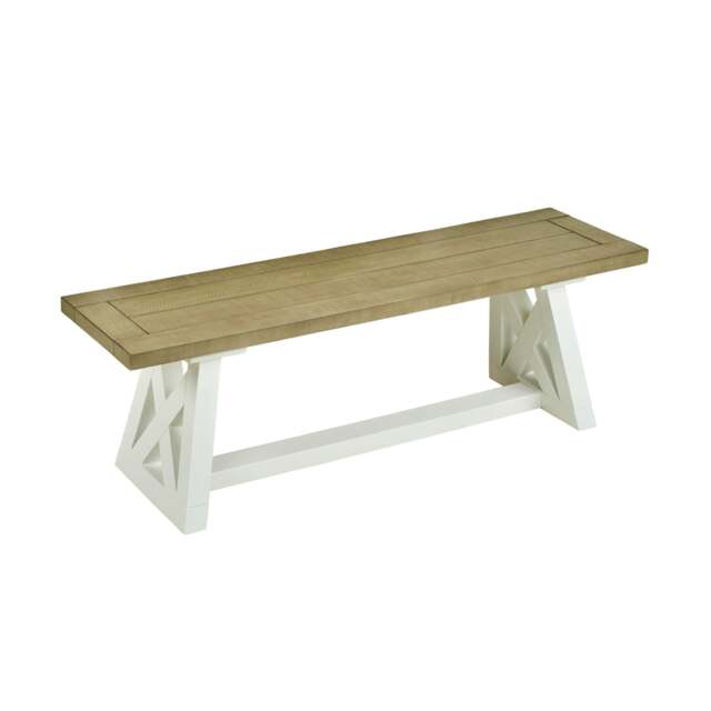Rackhams Oxford Bench Wooden Dining Bench Seat - 140cm long - image 1
