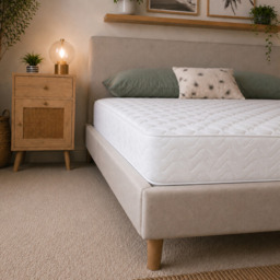 Rackhams Orthopaedic Firm Support Foam Mattress - 14cm Deep, Cooltouch Plus - White - 1 - 2ft6 Small Single Mattress (75cm x 190cm) - thumbnail 2