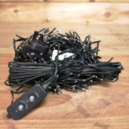 Rackhams 480 LED 6.2m Premier Clusterbrights Indoor Outdoor Multifunction Mains Operated Christmas Cluster Lights with Timer in Vintage Gold - thumbnail 5