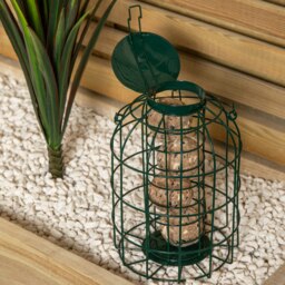Rackhams Pack of 6 Wild Bird Fat Ball Feeder with Squirrel Guard - thumbnail 3