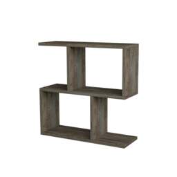 Rackhams Homemania Modern Side End Coffee Table Side End Multipurpose  H 60cm 5 Tier - Silky Black - thumbnail 2