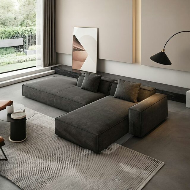 Rackhams Hoshi HB12 Two Seater, Three Seater Sofa, Leathaire - Three Seater 290cm - image 1