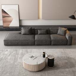 Rackhams Hoshi HB12 Two Seater, Three Seater Sofa, Leathaire - Three Seater 290cm - thumbnail 3