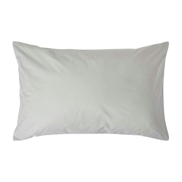 Rackhams Egyptian Cotton Housewife Pillowcase 200 TC, Standard Size - Silver Grey - image 1
