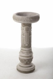 Rackhams Sunflower Design Tall Birdbath - thumbnail 3