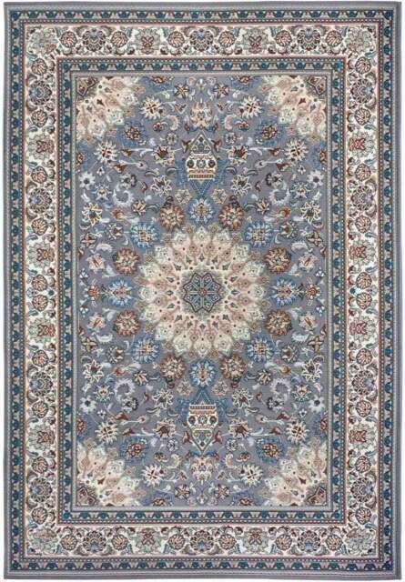 Rackhams Kadi Indoor & Outdoor Rug Grey Cream - 120X180 cm