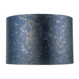Rackhams Midnight Blue Jacquard Fabric Lamp Shade with Gold Foil Fleck Accents - thumbnail 4