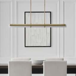 Rackhams Precision Large Linear Chandelier - Bronze - thumbnail 5