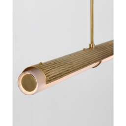 Rackhams Precision Large Linear Chandelier - Bronze - thumbnail 4