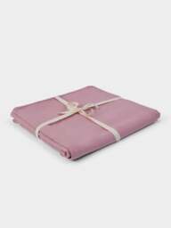 Rackhams GOTS Organic Cotton Yoga Blanket - Dusty Pink - thumbnail 1