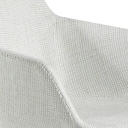 Rackhams Beige Fabric Swivel Chair 4059 - thumbnail 5