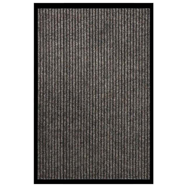 Rackhams Doormat Striped Beige 80x120 cm