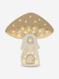 Rackhams Mushroom Lamp in Beige (31.5x29x5.5 cm) - Beige - One size - thumbnail 1