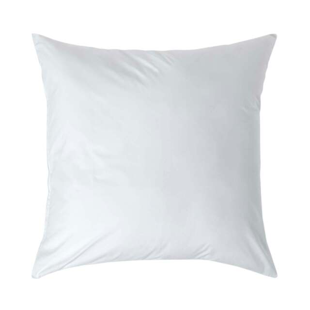 Rackhams Crisp & Cool 200 TC Egyptian Cotton Percale Housewife Pillowcase, European Size - White - 80 x 80 cm - image 1