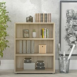 Rackhams Prima Bookcase 2 Shelves in Oak - Oak - Wood - 1 - thumbnail 4