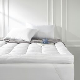 Rackhams Luxurious Hotel Extra Deep 10cm Mattress Topper - Double - thumbnail 2