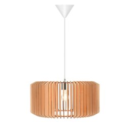 Rackhams Asti 50 - Ceiling pendant - Nature - Brown - Wood - 1