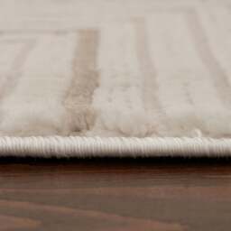 Rackhams Carmel Cream-Beige Geometric Rug - 6040 - 80X150 cm - thumbnail 4