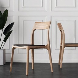Rackhams A Set Of 2 Hans CH3 Dining Chairs, Dark Oak, Light Oak - Light Oak - A set of 2 Chairs - thumbnail 1