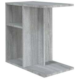 Rackhams Side Table Grey Sonoma 50x30x50 cm Engineered Wood - thumbnail 2