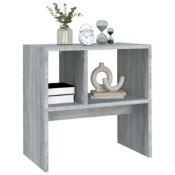 Rackhams Side Table Grey Sonoma 50x30x50 cm Engineered Wood - thumbnail 5
