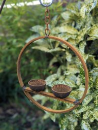 Rackhams Double Hanging Bird Feeder Ring - thumbnail 4
