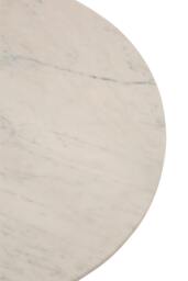 Rackhams Amira Marble Top Gold Base Side Table. - thumbnail 5