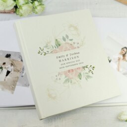 Rackhams Personalised Floral Traditional Photo Album - thumbnail 4