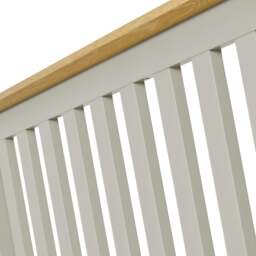 Rackhams Pembroke Bed Frame with Slatted Headboard Double 4ft6 King 5ft - King 5ft - thumbnail 6