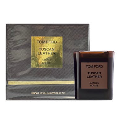 Rackhams Tuscan Leather Candle Bougie 200g - image 1