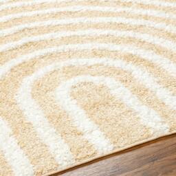 Rackhams Rodos-Modern Yellow White Soft Plush Pile Rug - 200 x 275 cm - thumbnail 3
