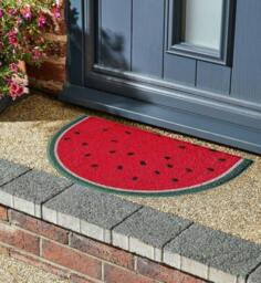 Rackhams Watermelon Halfmoon Doormat - thumbnail 2