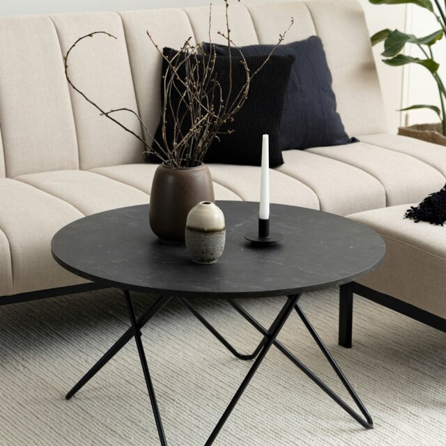 Rackhams Wyre Coffee Table in Black - 1 - Black - Black - image 1