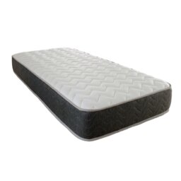 Rackhams WaveFlex Hybrid Mattress - 18cm Deep Breathable Cooltouch+ Sleep Surface - Grey - 1 - 3ft Single Mattress (90cm x 190cm) - thumbnail 2