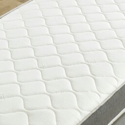 Rackhams Sirocco Airflow Hybrid Mattress - 18cm Deep, Spring & Memory Fibre Support - White - 1 - 3ft Single Mattress (90cm x 190cm) - thumbnail 4