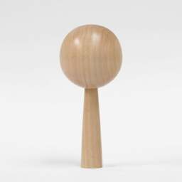 Rackhams Handmade Wooden Ball Ornament - thumbnail 3