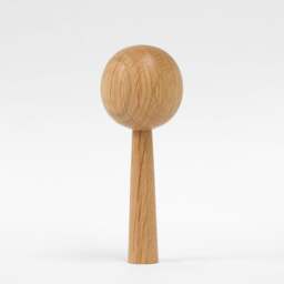 Rackhams Handmade Wooden Ball Ornament - thumbnail 5