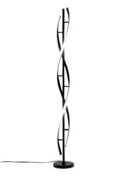 Rackhams Contemporary LED Floor Lamp - Black - One Size - thumbnail 5